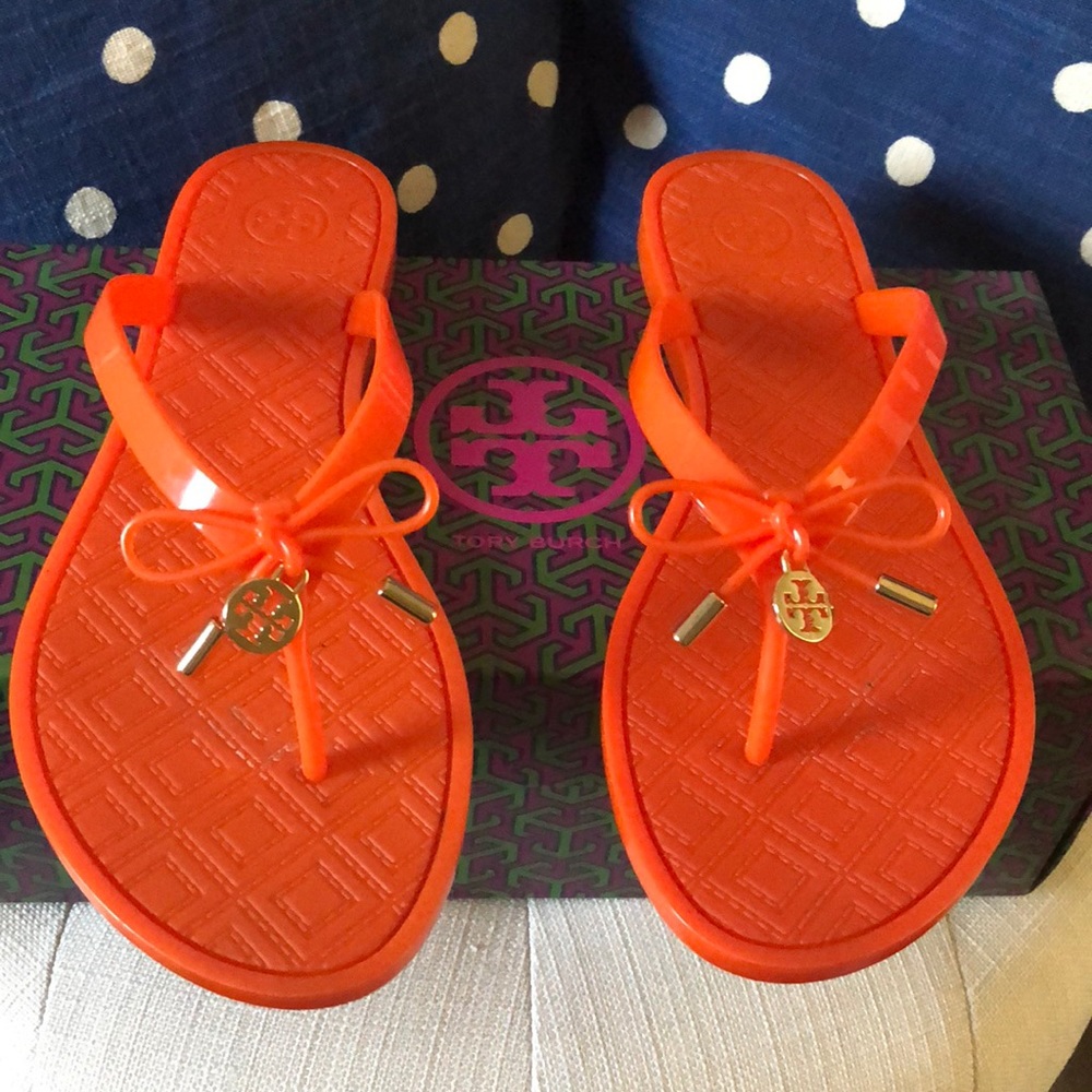 Tory Burch Jelly Bow Thong